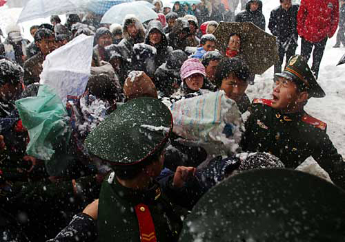 2008年春运,暴雪经典图片收藏